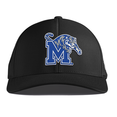 University of Memphis "Memphis Team Logo" Curved Performance Black