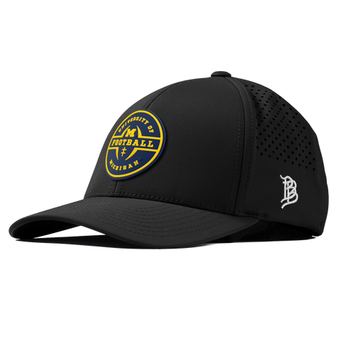 University of Michigan "Michigan Football Legacy" Curved Performance Black