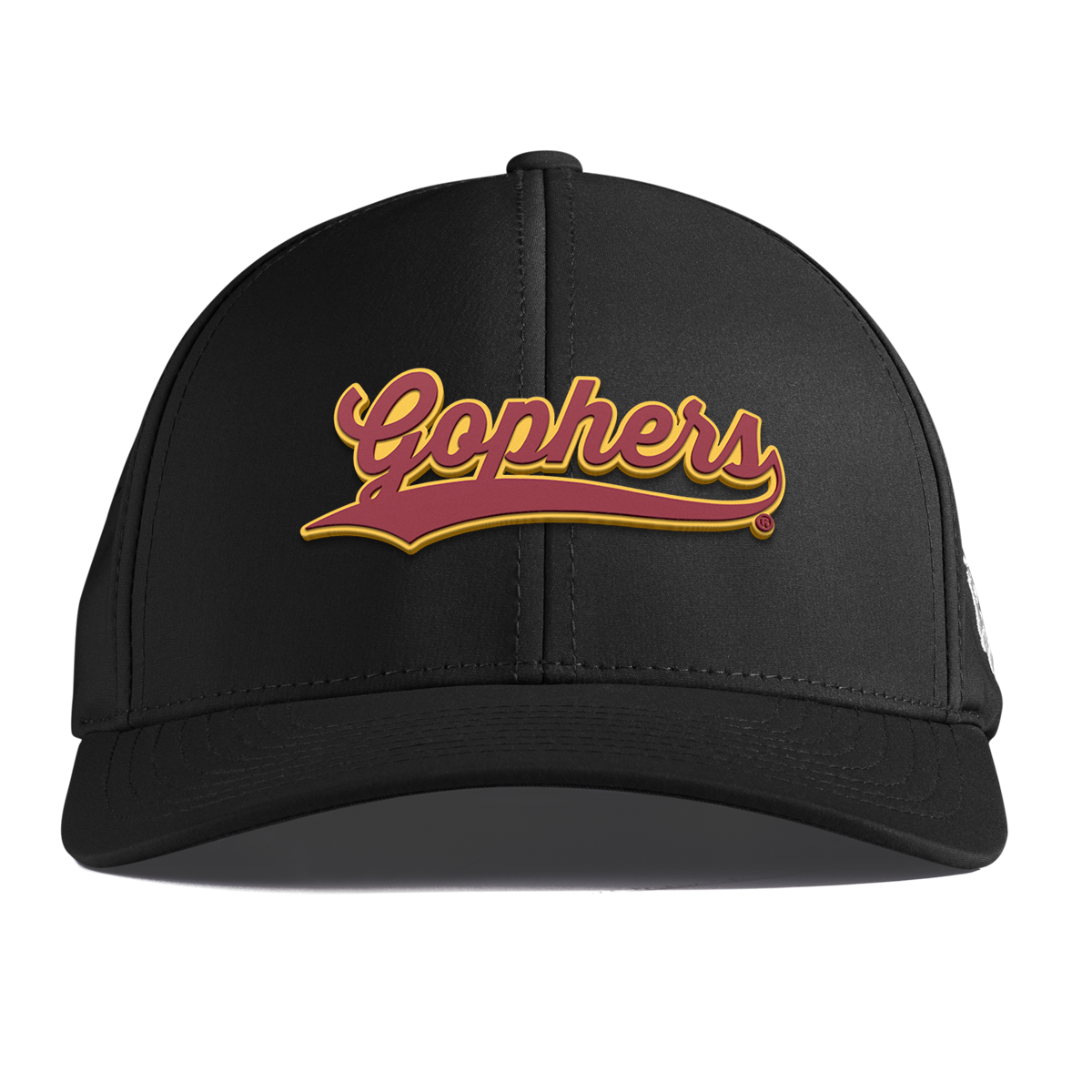 University of Minnesota "Minnesota Gophers Script" Curved Performance Black