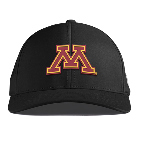 University of Minnesota "Minnesota Team Logo" Curved Performance Black