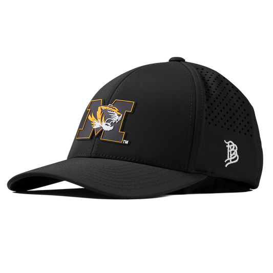 University of Missouri "Missouri M Team Logo" Curved Performance Black