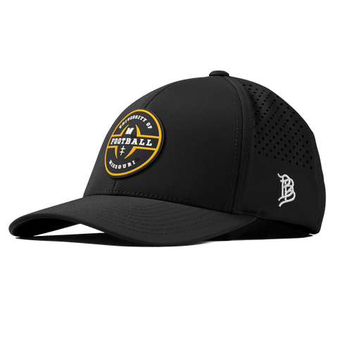 University of Missouri "Mizzou Football" Curved Performance Black