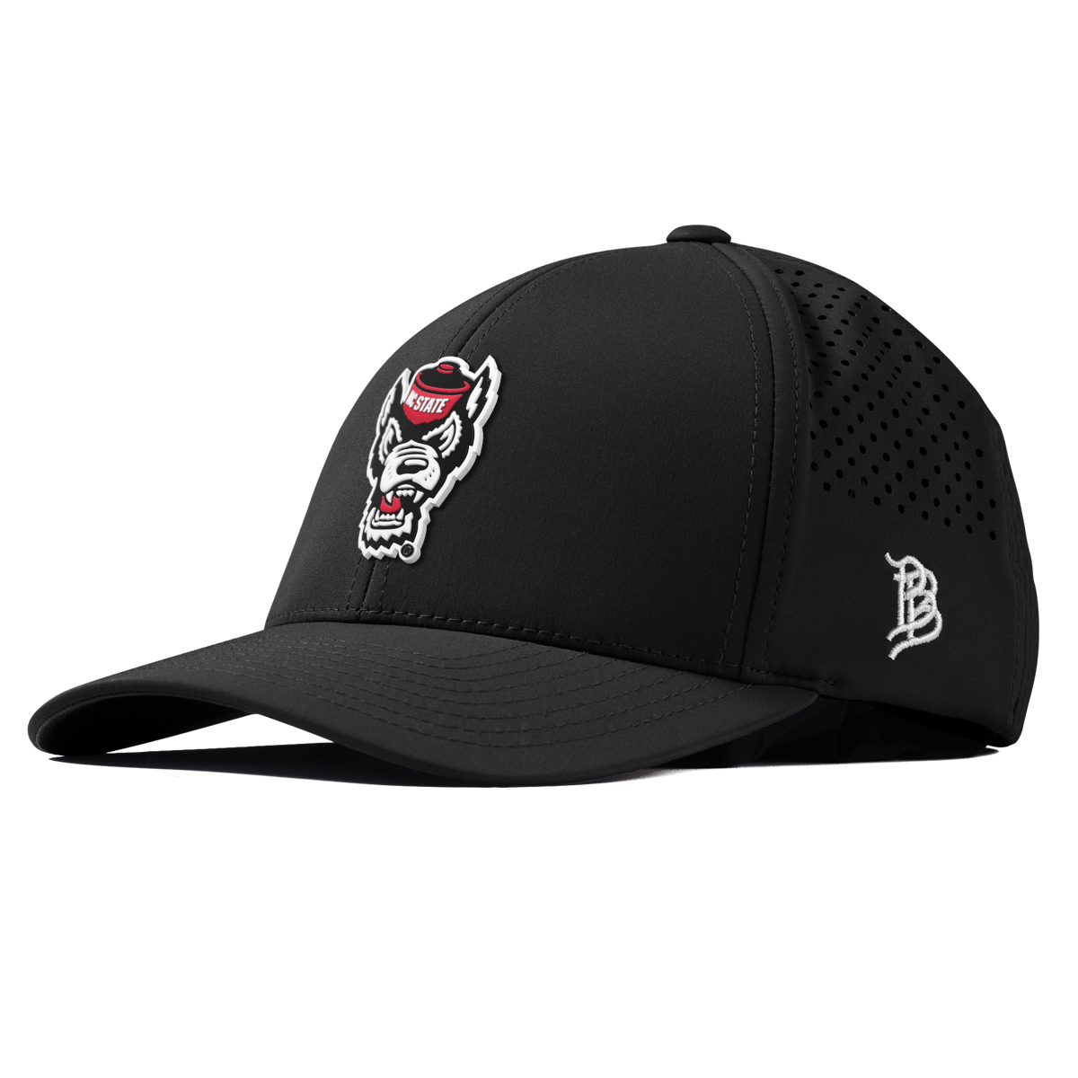 North Carolina State "NC State Team Logo" Curved Performance Black