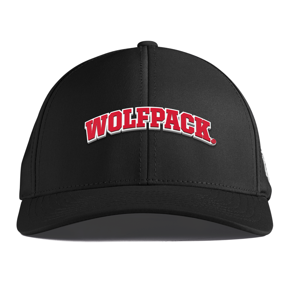 North Carolina State "NC State Wolfpack" Curved Performance Black