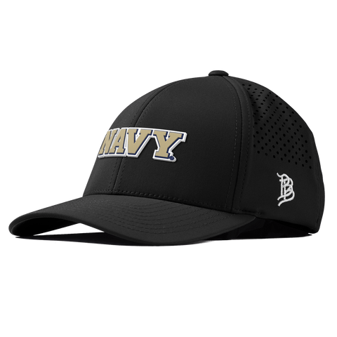 United States Naval Academy "Naval Academy Block" Curved Performance Black