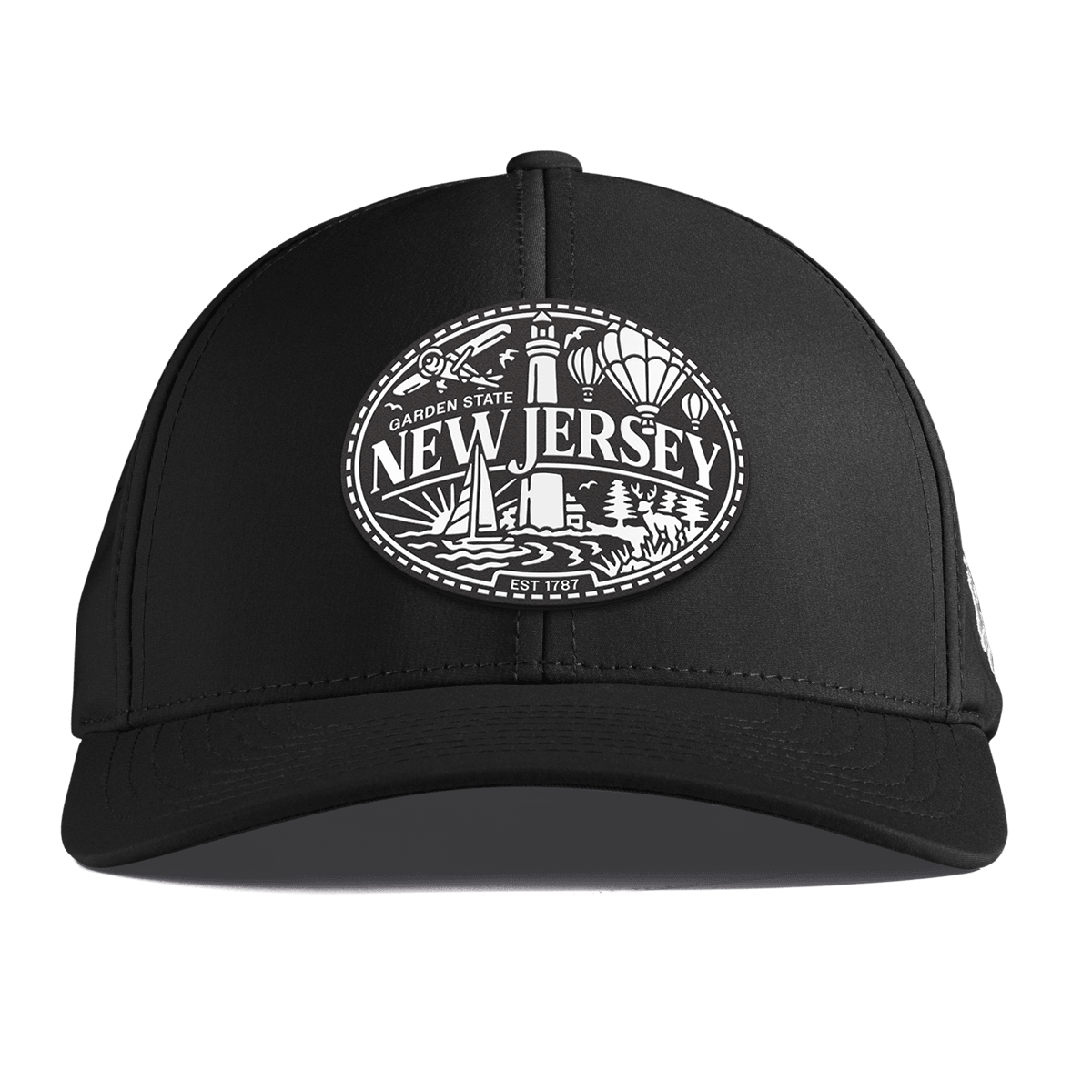 New Jersey Traveler Curved Performance Black