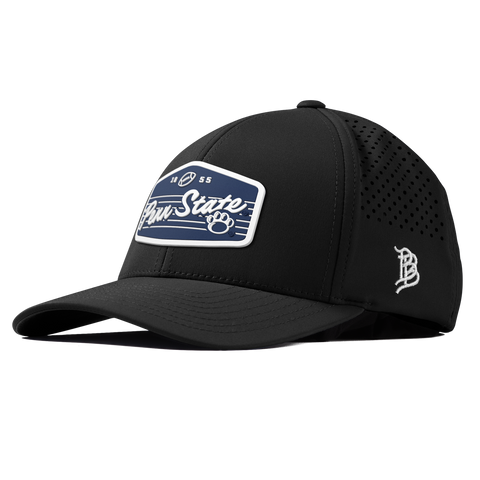 Penn State University "Nittany Lions Football" Curved Performance Black