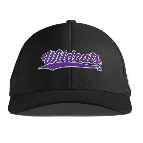 Northwestern University "Northwestern Wildcats Script" Curved Performance Black