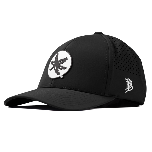 Ohio State University "OSU Buckeye Logo" Curved Performance Black