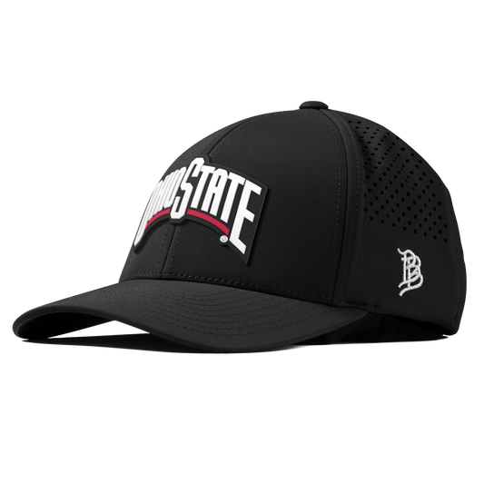 Ohio State University "Ohio State Block" Curved Performance Black