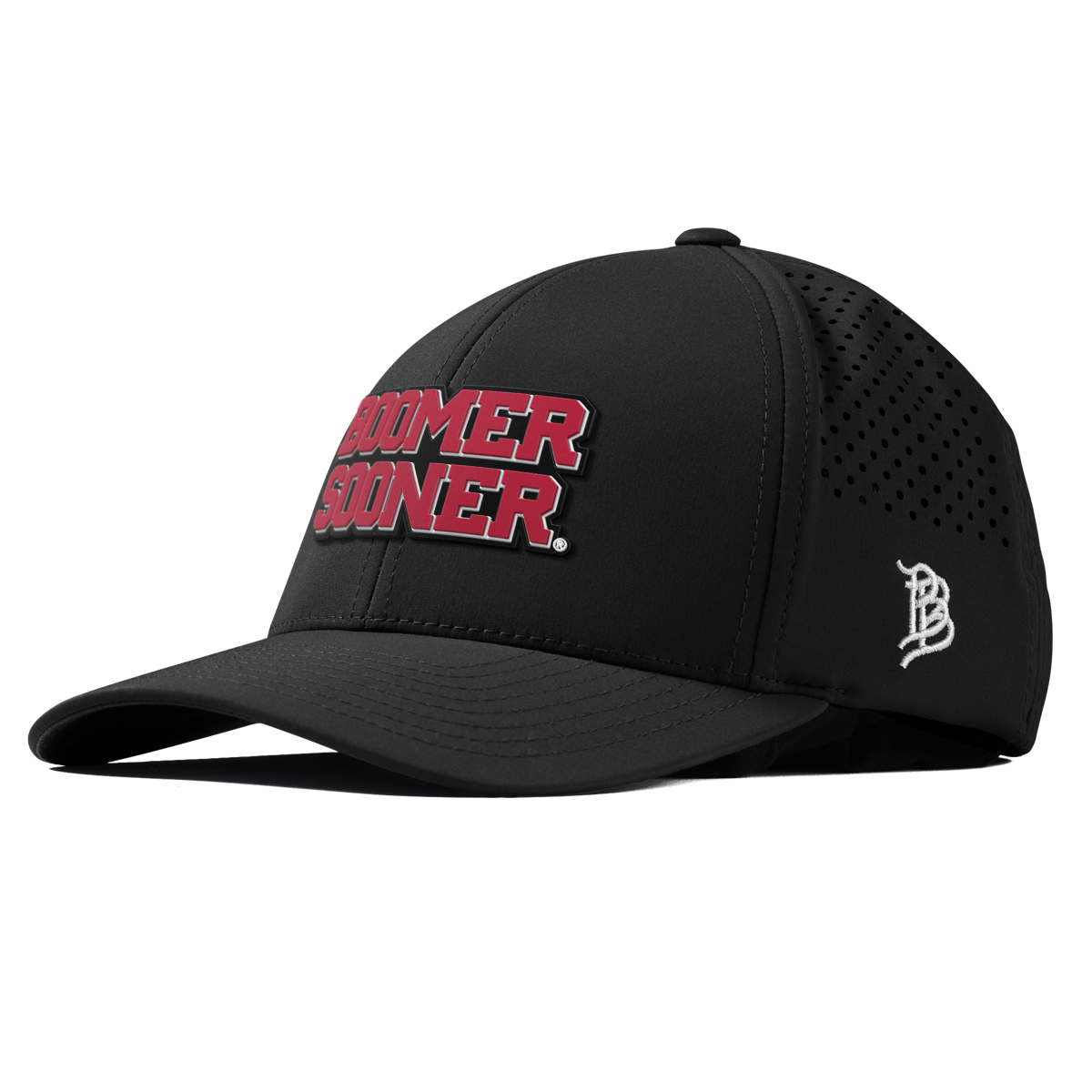 University of Oklahoma "Oklahoma Block" Curved Performance Black