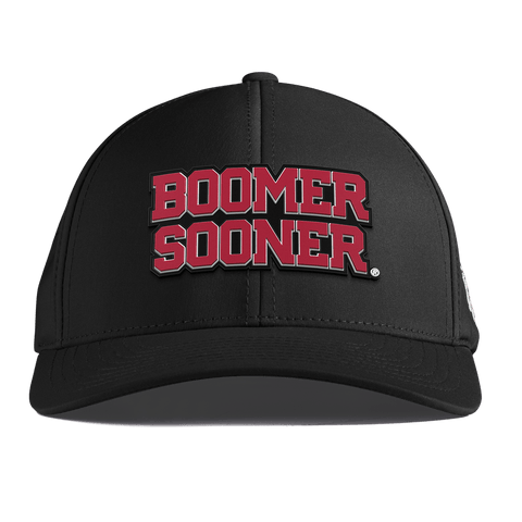 University of Oklahoma "Oklahoma Block" Curved Performance Black