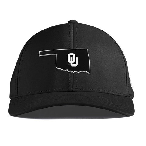 University of Oklahoma "Oklahoma Vintage Series" Curved Performance Black