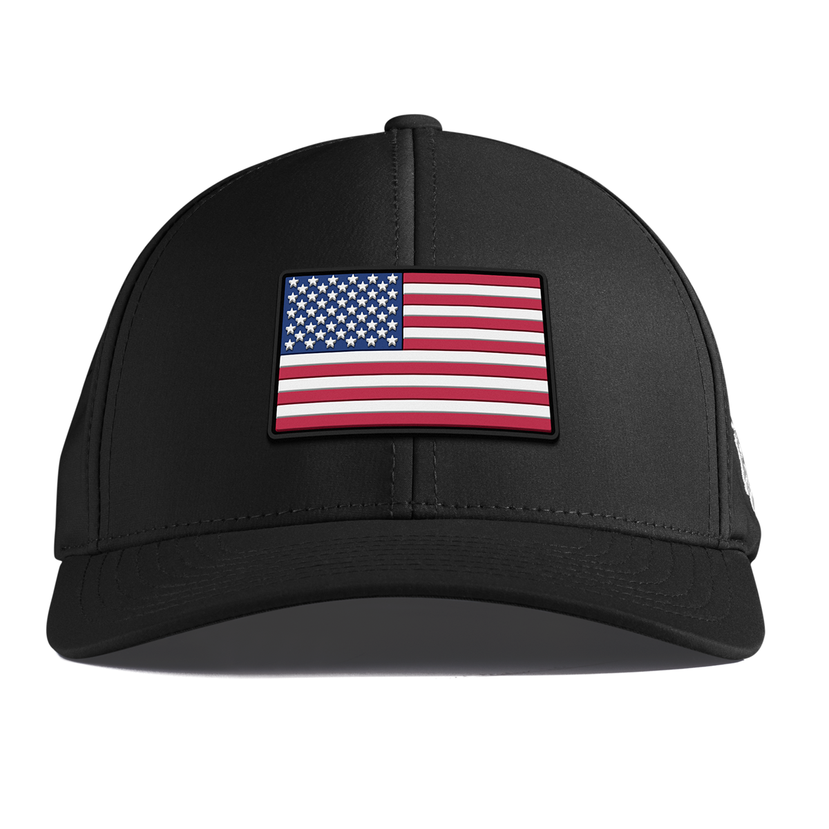 Old Glory USA Skateboarding Curved Performance Black 