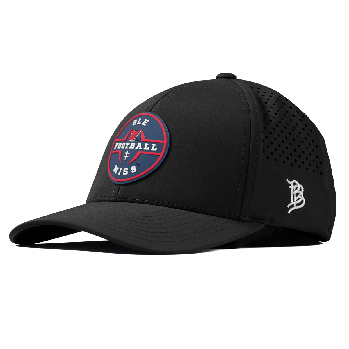 University of Mississippi "Ole Miss Football Legacy" Curved Performance Black