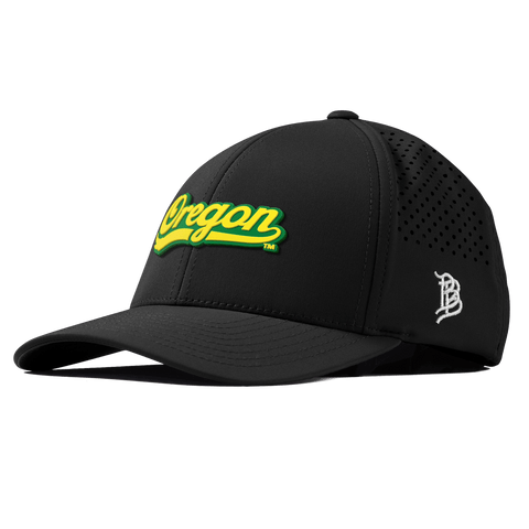 University of Oregon "Oregon Script" Curved Performance Black
