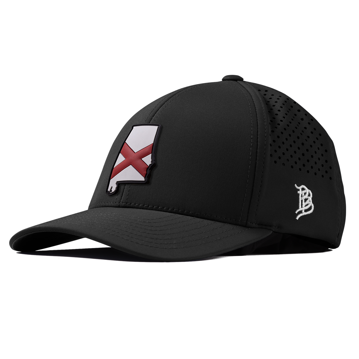 Alabama 22 PVC Curved Performance Black