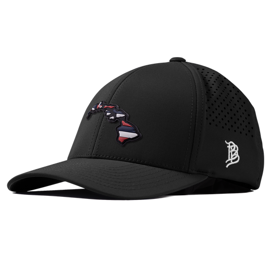 Hawaii 50 PVC Curved Performance Black