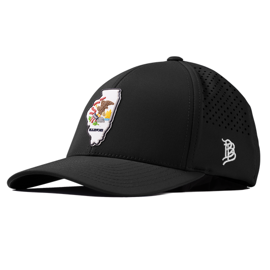 Illinois 21 PVC Curved Performance Black