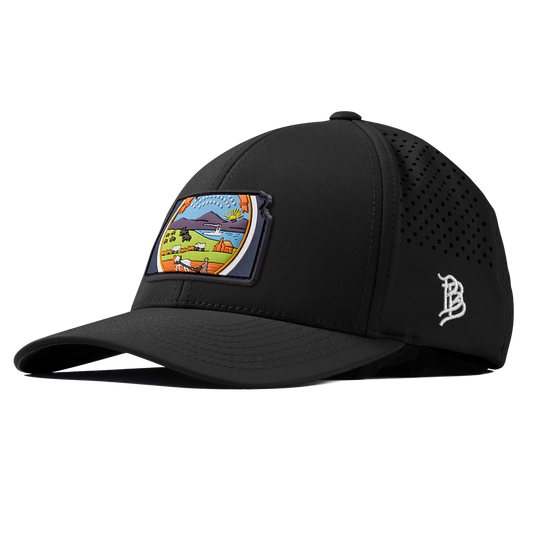 Kansas 34 PVC Curved Performance Black