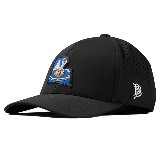 Louisiana 18 PVC Curved Performance Black