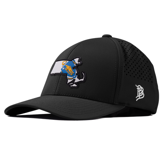 Massachusetts 6 PVC Curved Performance Black