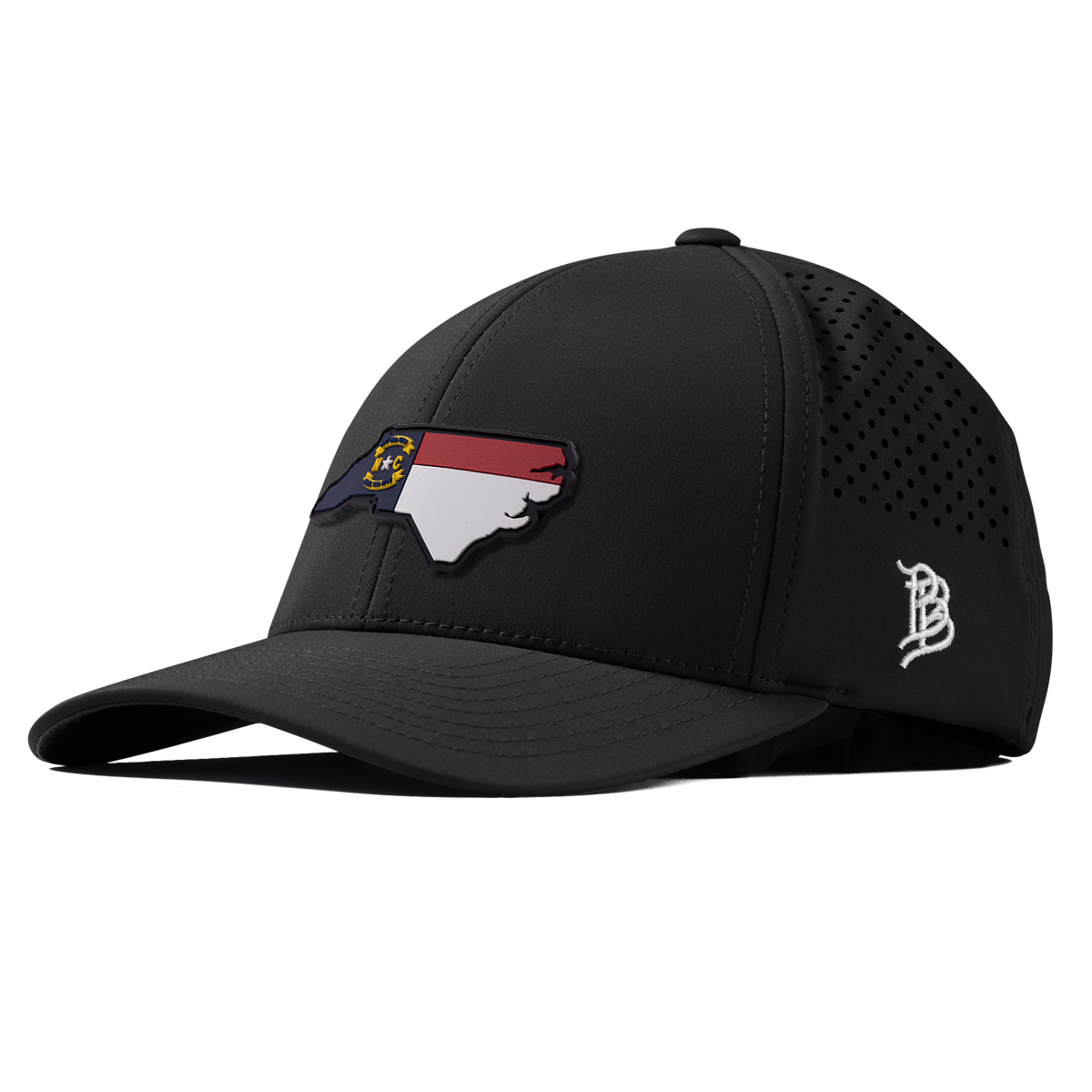 North Carolina 12 PVC Curved Performance Black