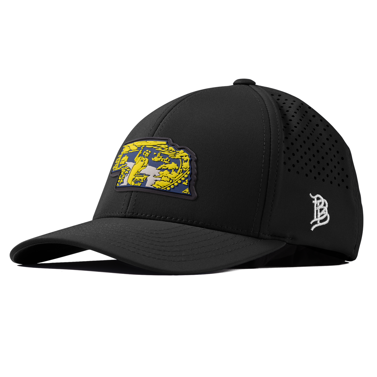 Nebraska 37 PVC Curved Performance Black