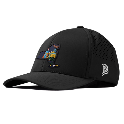 New York 11 PVC Curved Performance Black