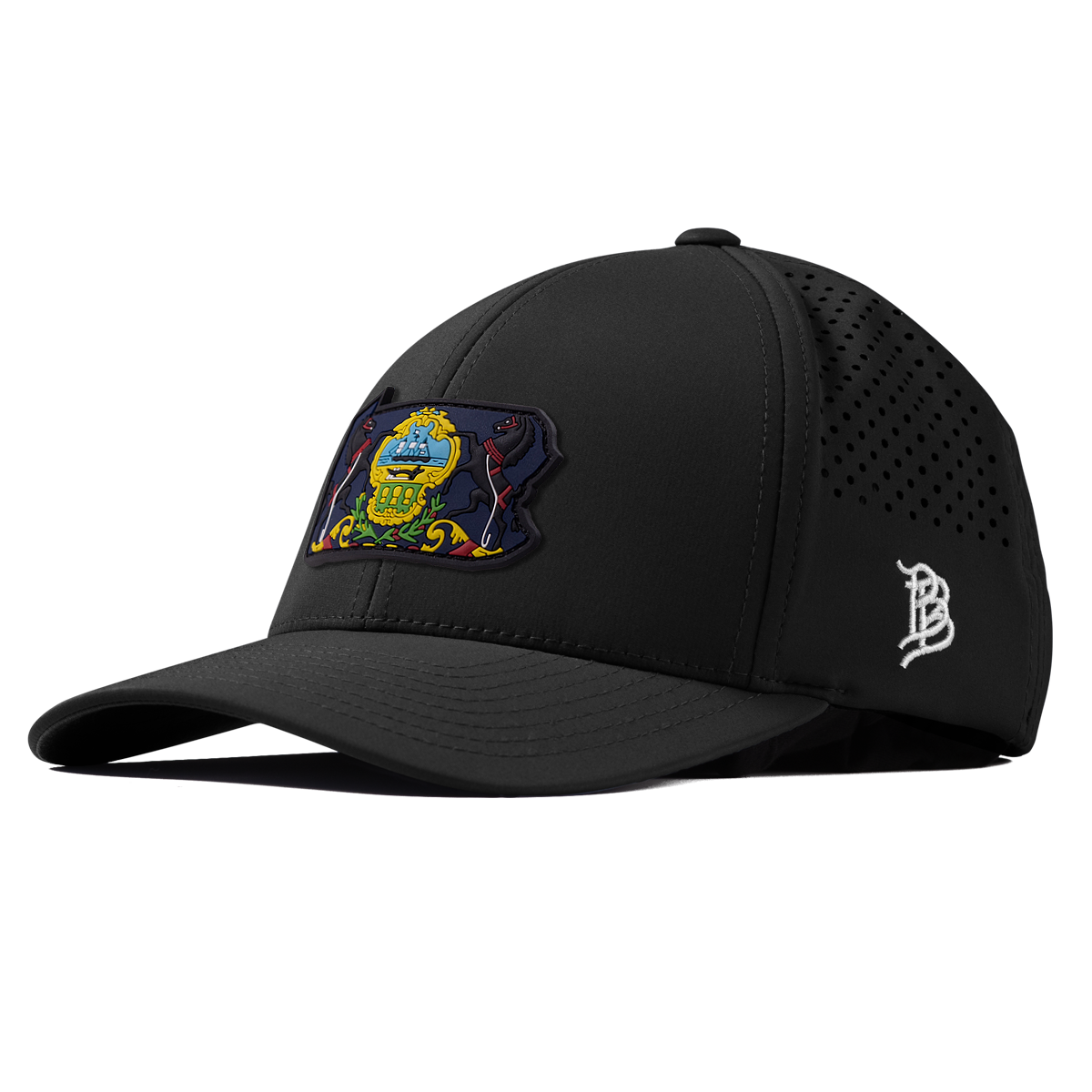 Pennsylvania 2 PVC Curved Performance Black
