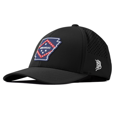 Arkansas Patriot Series Curved Performance Black