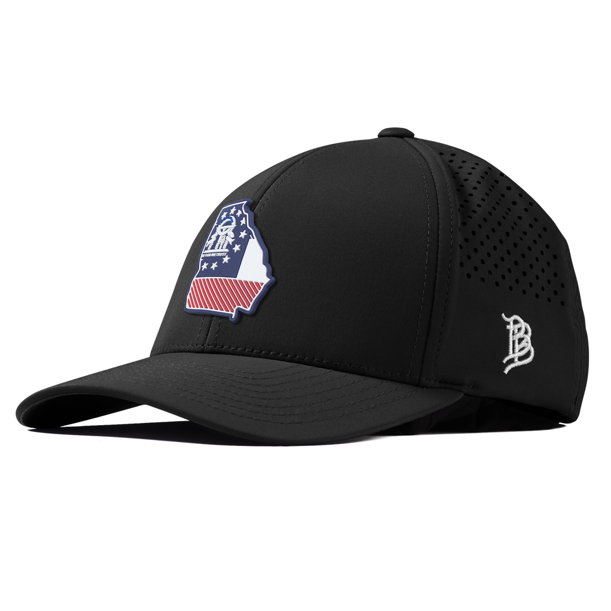 Georgia Patriot Series Curved Performance Black