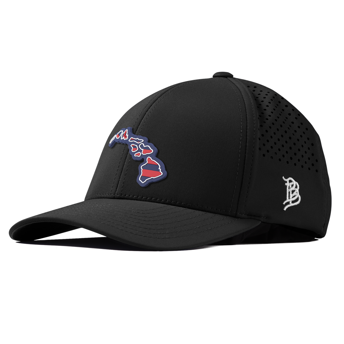Hawaii Patriot Series Curved Performance Black