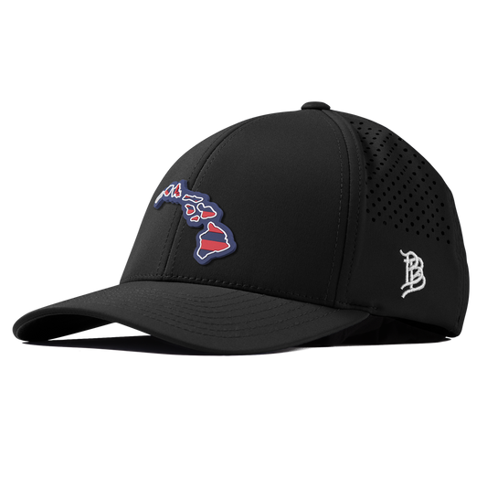 Hawaii Patriot Series Curved Performance Black
