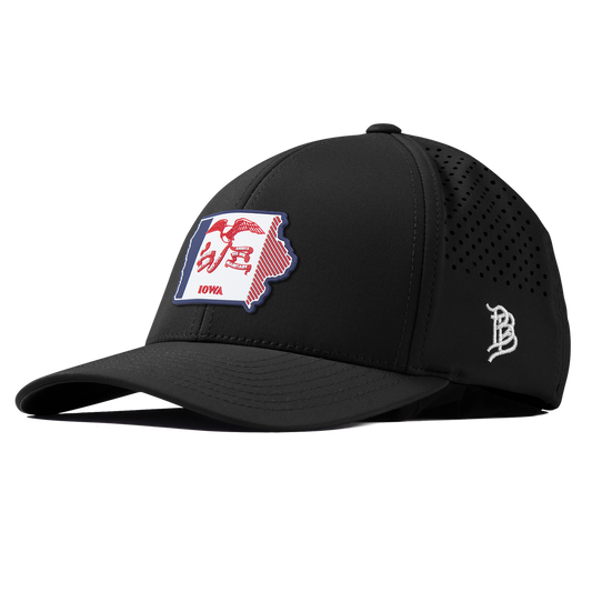 Iowa Patriot Series Curved Performance Black