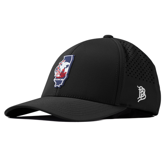 Illinois Patriot Series Curved Performance Black