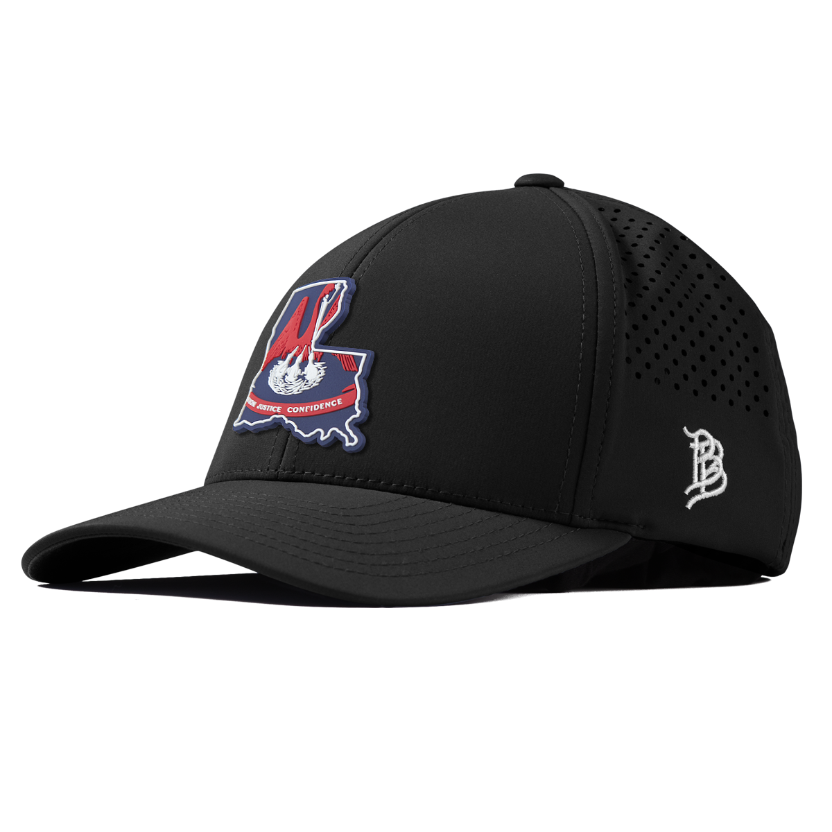 Louisiana Patriot Series Curved Performance Black