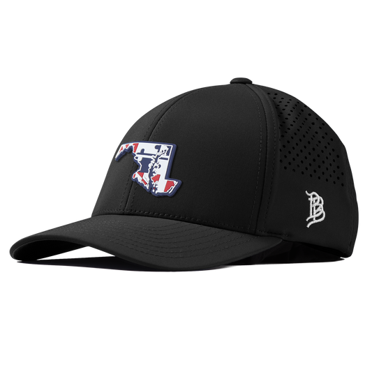 Maryland Patriot Series Curved Performance Black