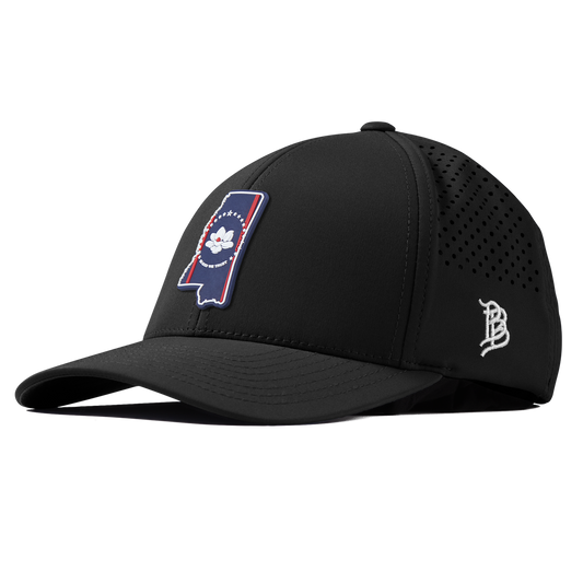 Mississippi Patriot Series Curved Performance Black