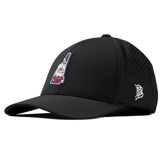 New Hampshire Patriot Series Curved Performance Black