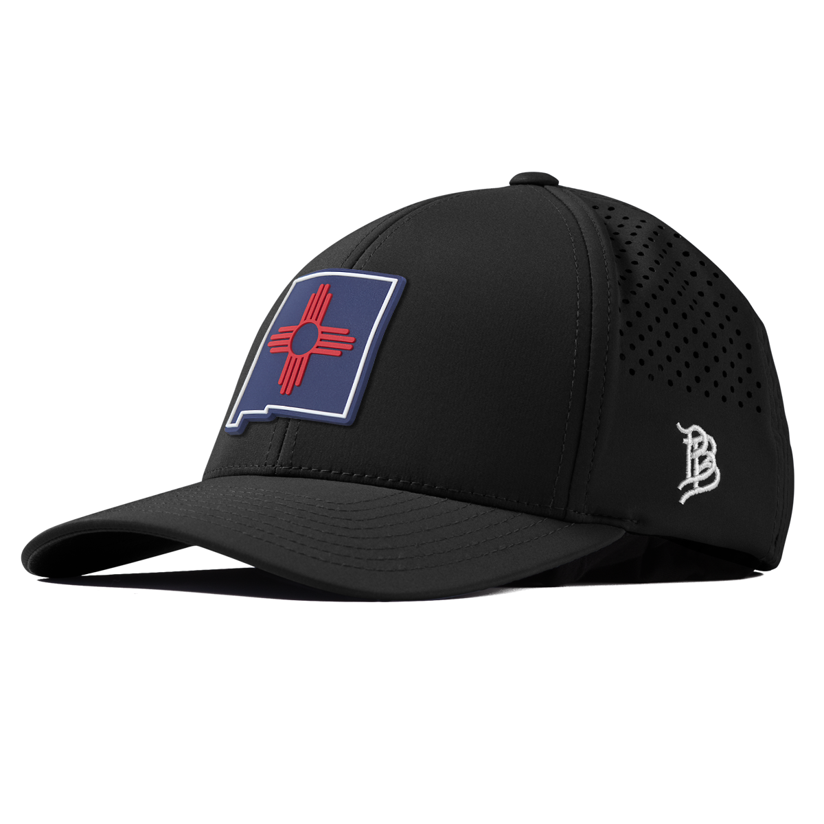 New Mexico Patriot Series Curved Performance Black