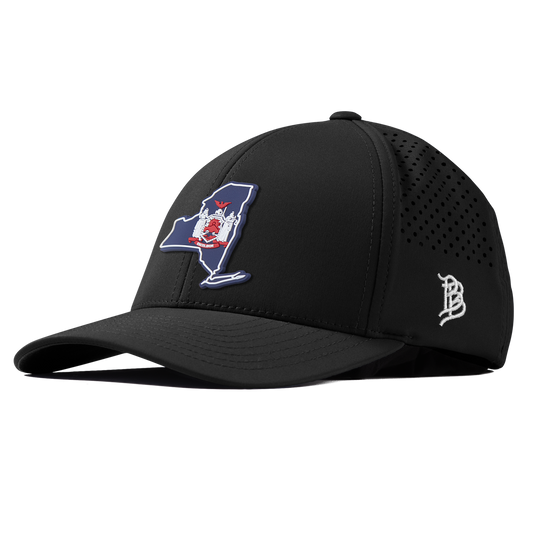 New York Patriot Series Curved Performance Black