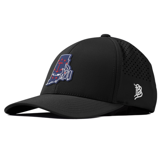 Rhode Island Patriot Series Curved Performance Black