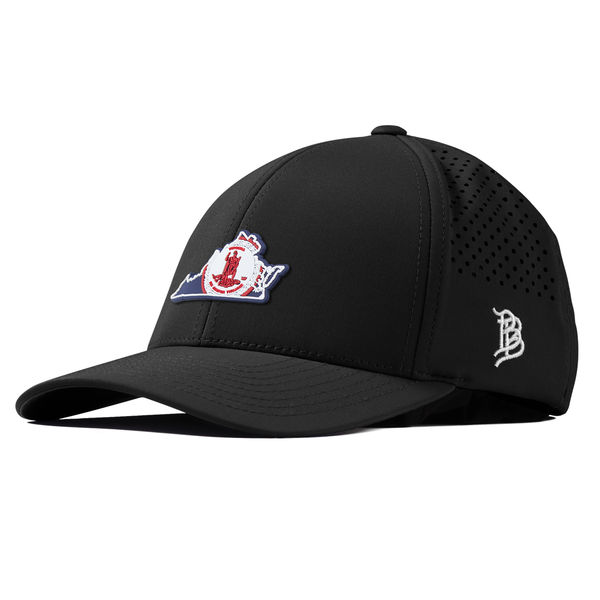 Virginia Patriot Series Curved Performance Black