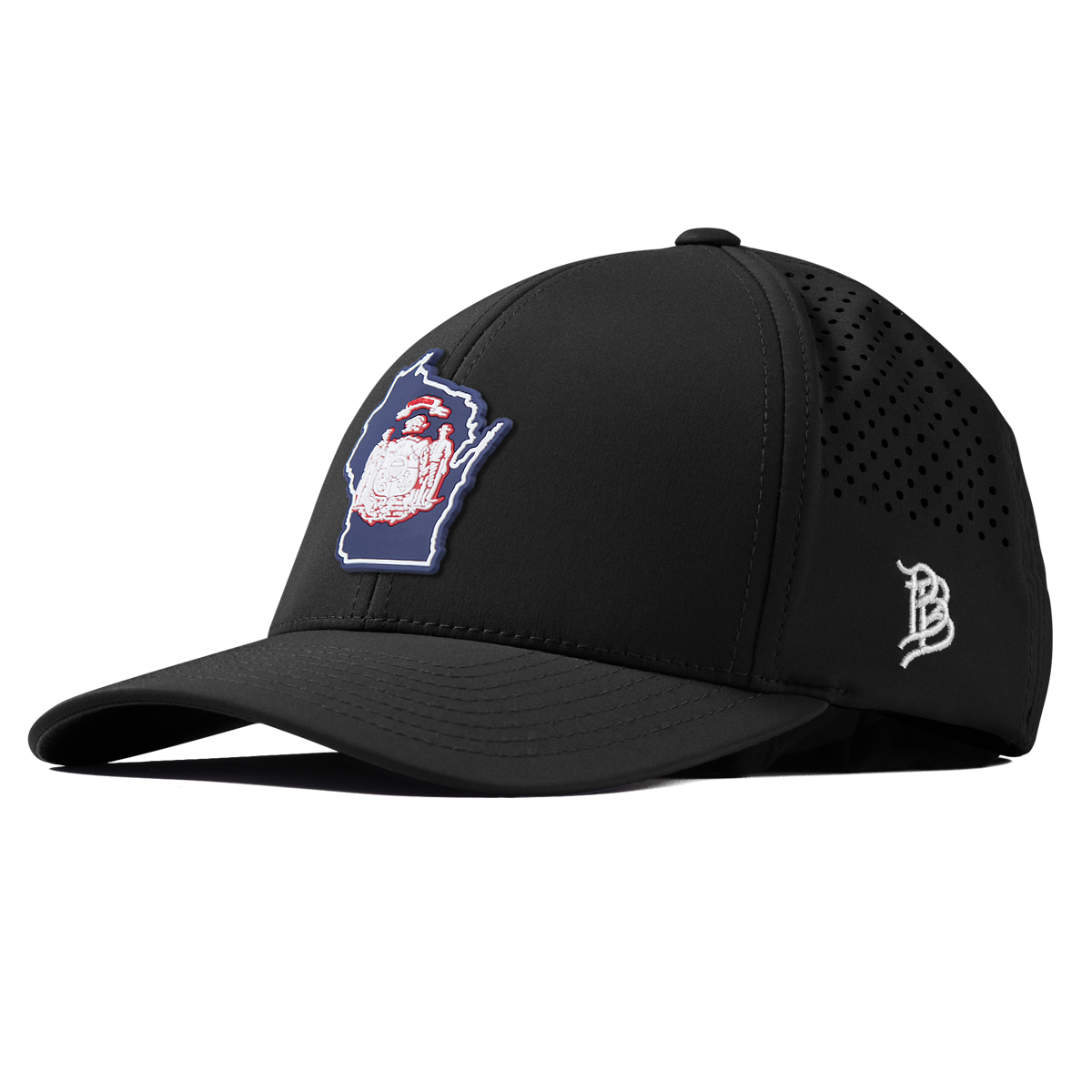 Wisconsin Patriot Series Curved Performance Black