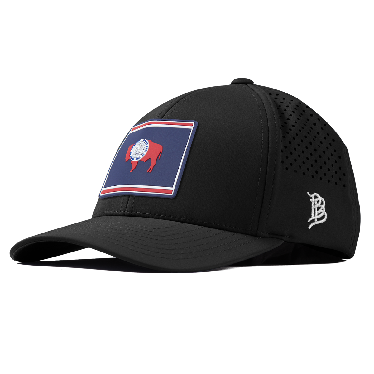 Wyoming Patriot Series Curved Performance Black