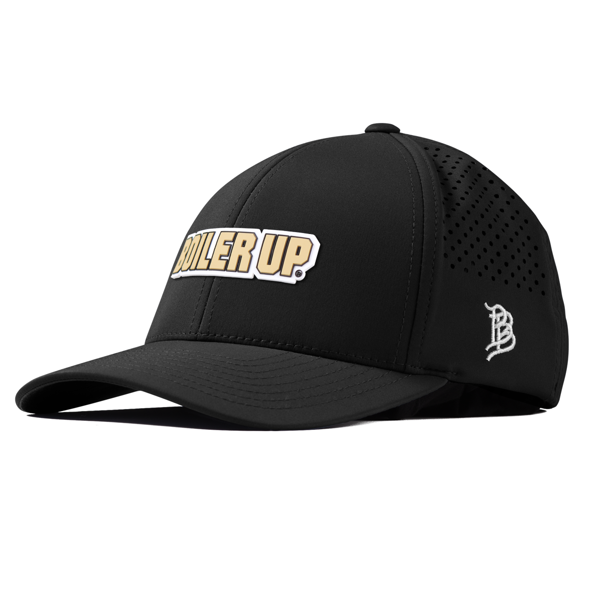 Purdue University "Purdue Boiler Up" Curved Performance Black