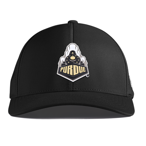 Purdue University "Purdue Team Logo" Curved Performance Black