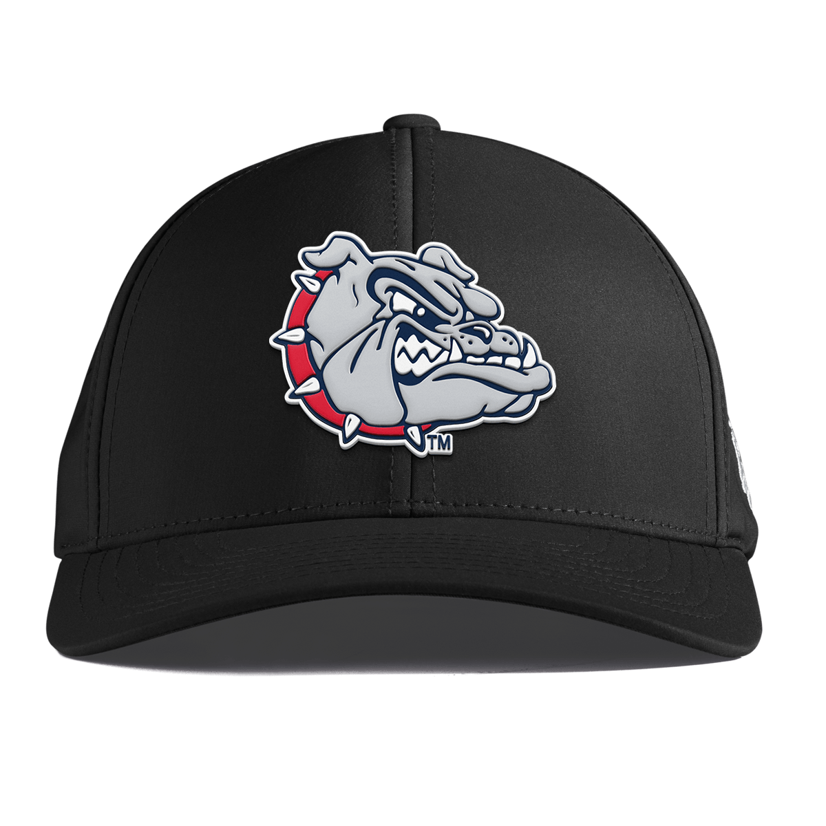 Gonzaga University "Spike The Bulldog" Curved Performance Black