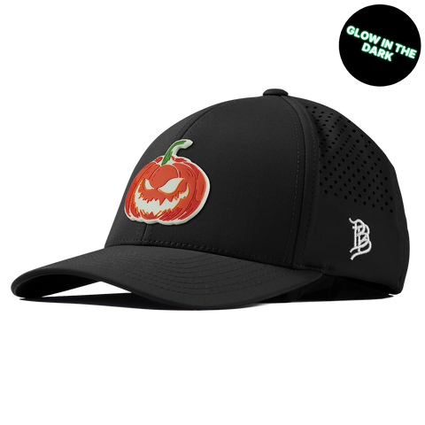 Jack-O-Lantern Glow Curved Performance Black